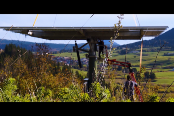 Suivi de chantier / Trackers photovoltaïques - SIEL 