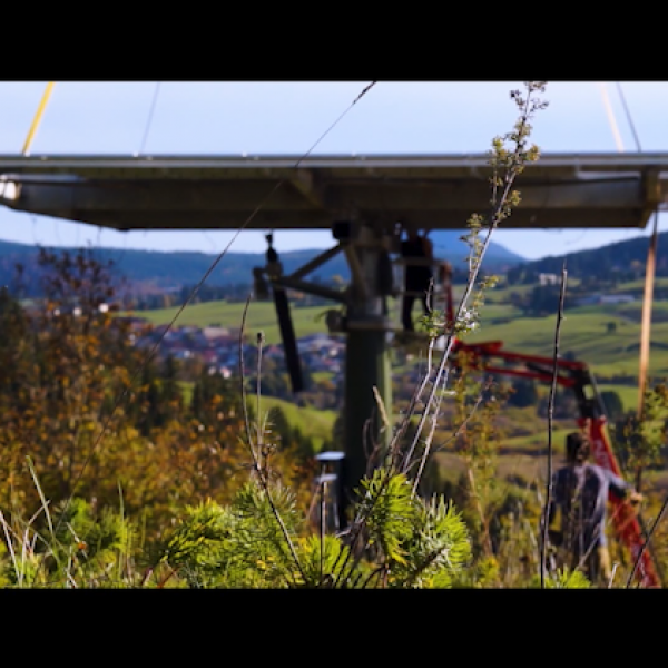 Suivi de chantier / Trackers photovoltaïques - SIEL 