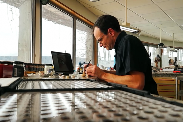 Vidéo prothèse oculaire - Christophe Beaufour